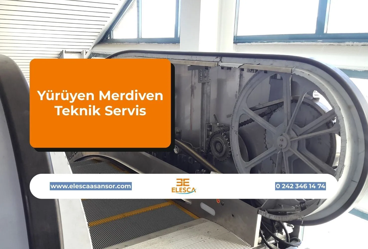 Yürüyen Merdiven Teknik Servis